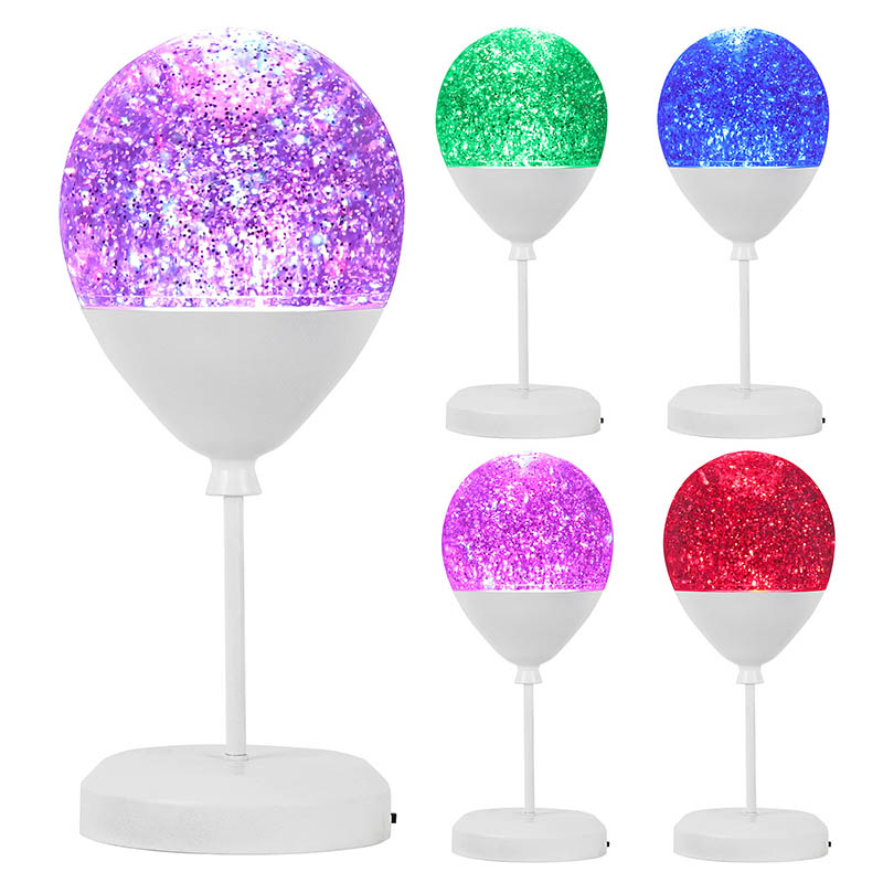 반짝이 RGB 장난감 컵 그늘로 빛