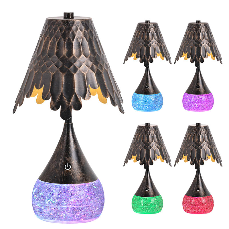 RGB 반짝이 병으로 LED 읽기 램프